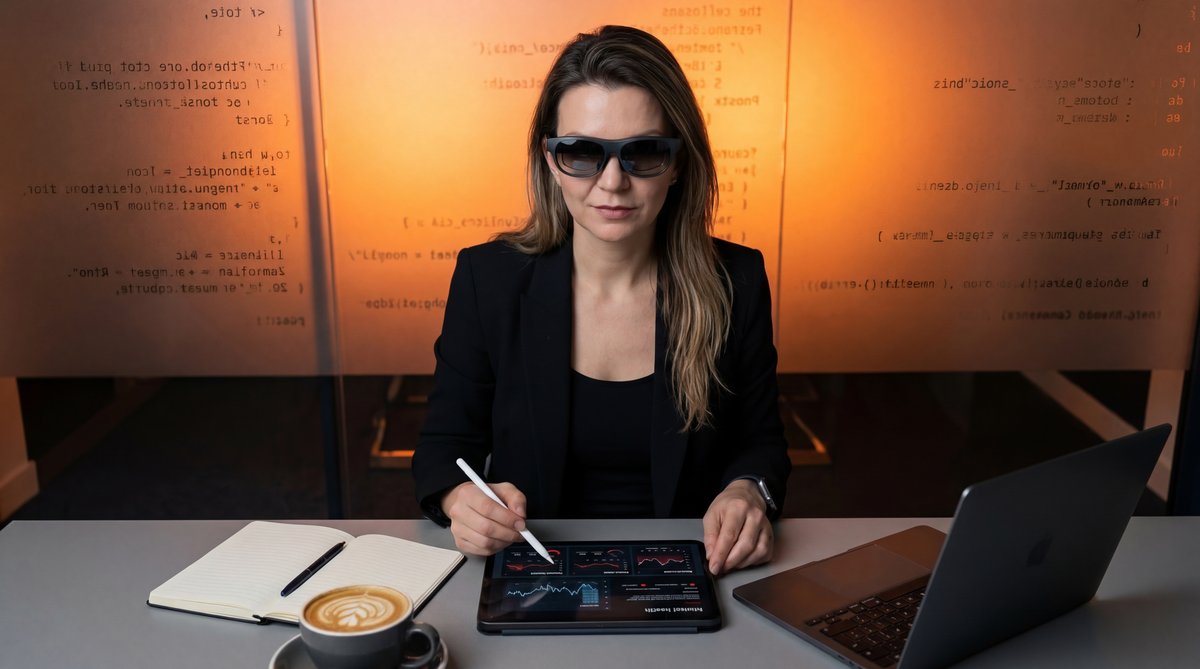 Elderly patient receiving assistance with telehealth from a family member